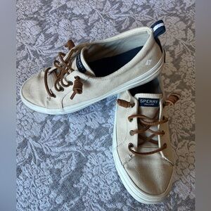 Sperry Sneakers Creast Wave Ecru Low Top Women’s 9